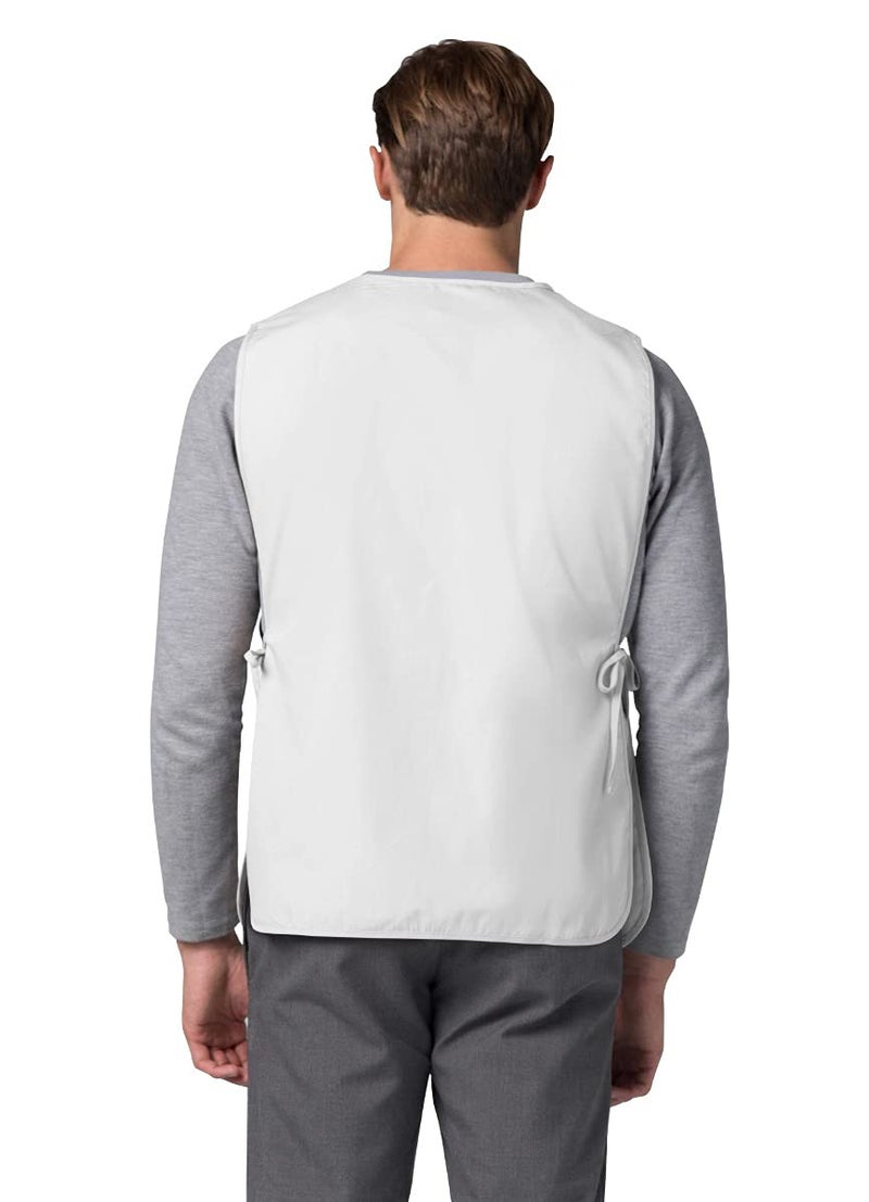 Adar Uniforms Universal Unisex Cobbler Apron 6 Pack - 7026 - WHT - R - Image 5